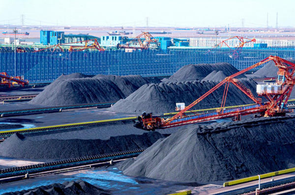 矿Mountain construction collection area