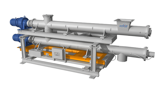 Double tube spiral feeder process picture