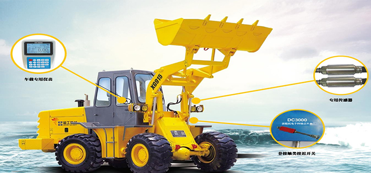 Loader electronic scaleSchematic diagram of working principle