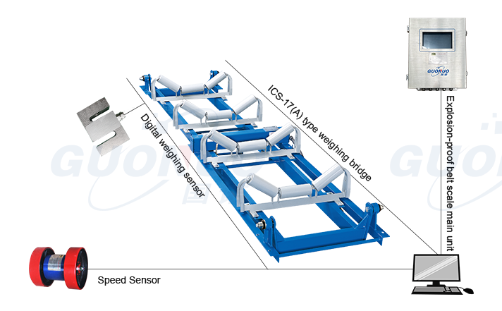 ICS-ST-17A Explosion-proof Electronic Belt Scale for Mining